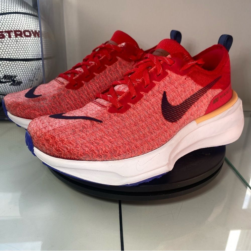 🆕 Nike ZoomX Invincible 3 Extra Wide 'University Red Blue Joy' - Mens 9